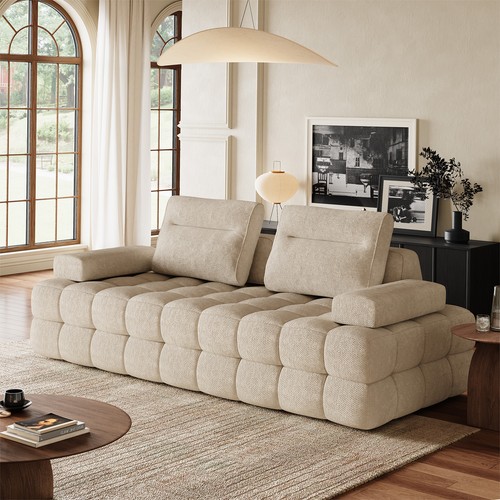 Chenille sofa couch - chenille,